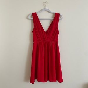 H&M red dress